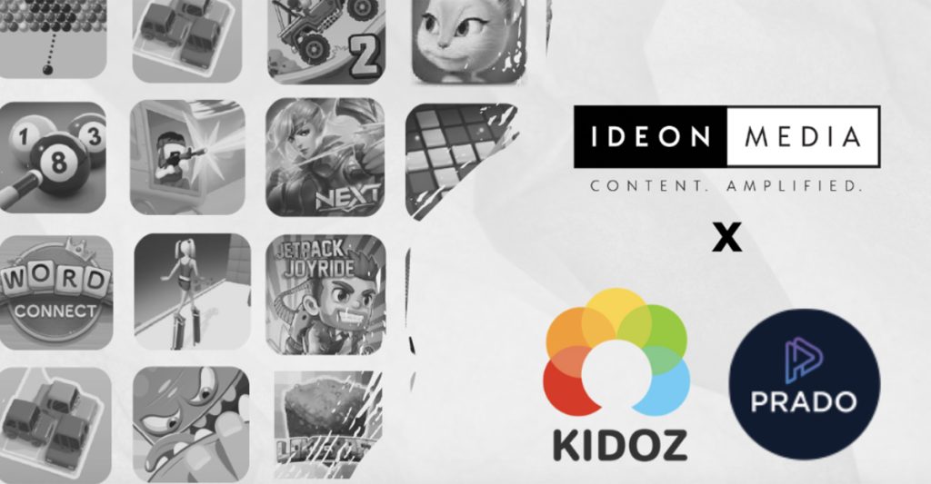Ideon Media Announces Exclusive Representation Of Kidoz And Prado In Canada