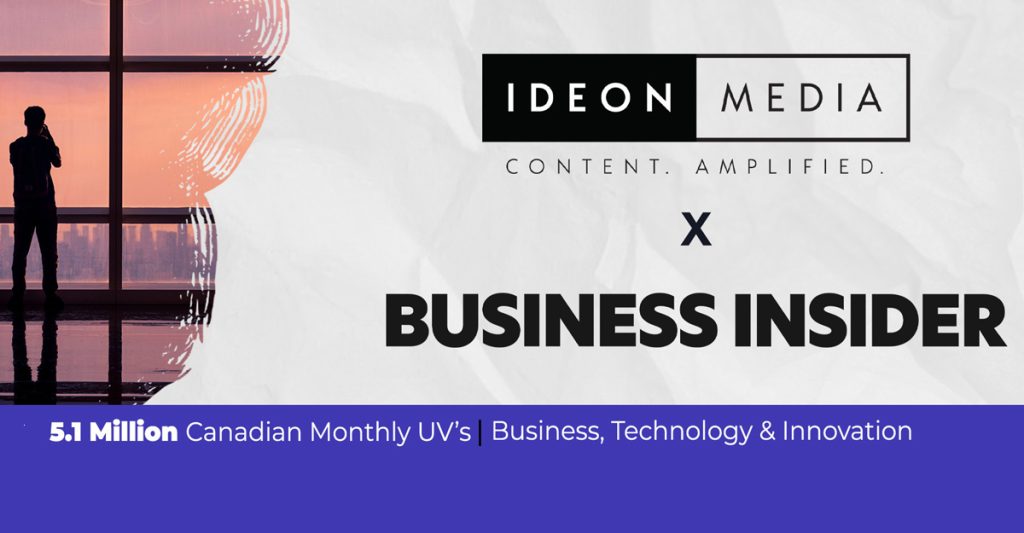 Ideon Media Named Exclusive Ad Representation Partner For Business Insider In Canada Ideon Media Named Exclusive Ad Representation Partner For Business Insider In Canada
