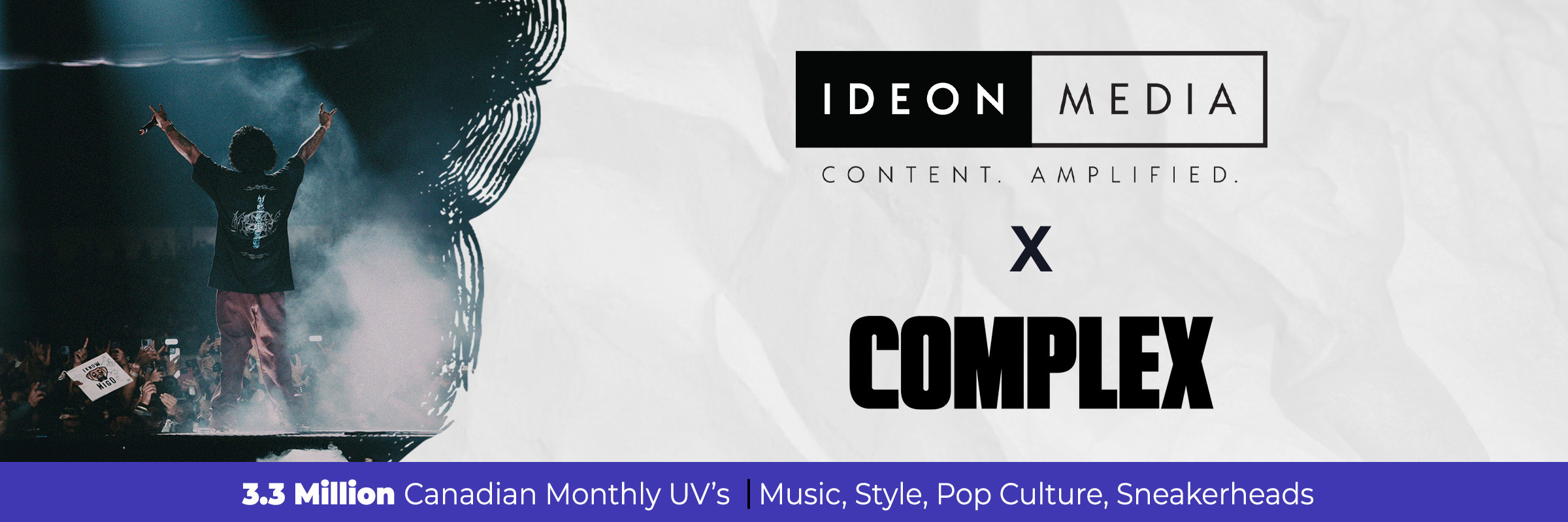 Ideon Media Announces Exclusive Ad Sales Representation Of Complex NTWRK In Canada